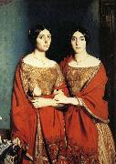 Theodore Chasseriau The Two Sisters Germany oil painting artist